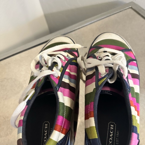 Coach sneakers size 8 - Picture 4 of 5